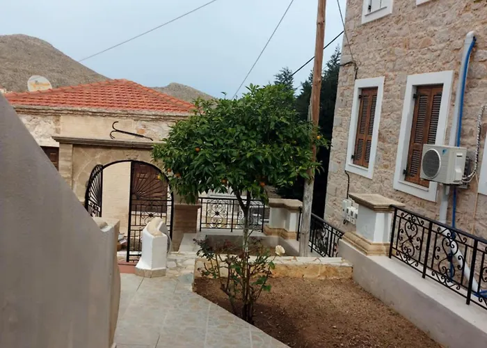 Traditional Christos & Tholos In Chalki *